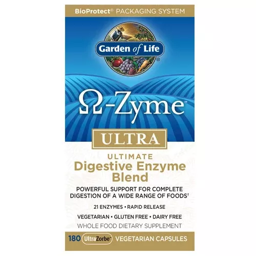 Omega-Zyme Ultra 180 Caps by Garden of Life