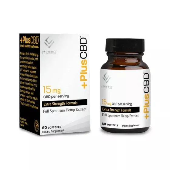 +PlusCBD™ Extra Strength Softgels - lh.PL.SG