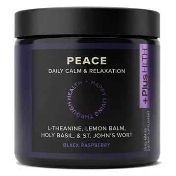 +PlusHLTH Peace Gummies (Black Raspberry) (30 Gummies)