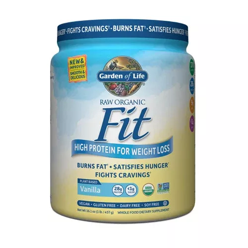 Raw Fit Organic (Vanilla) 465g by Garden of Life