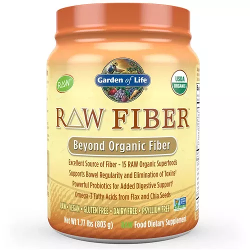 Raw Organic Fiber 803g by Garden of Life