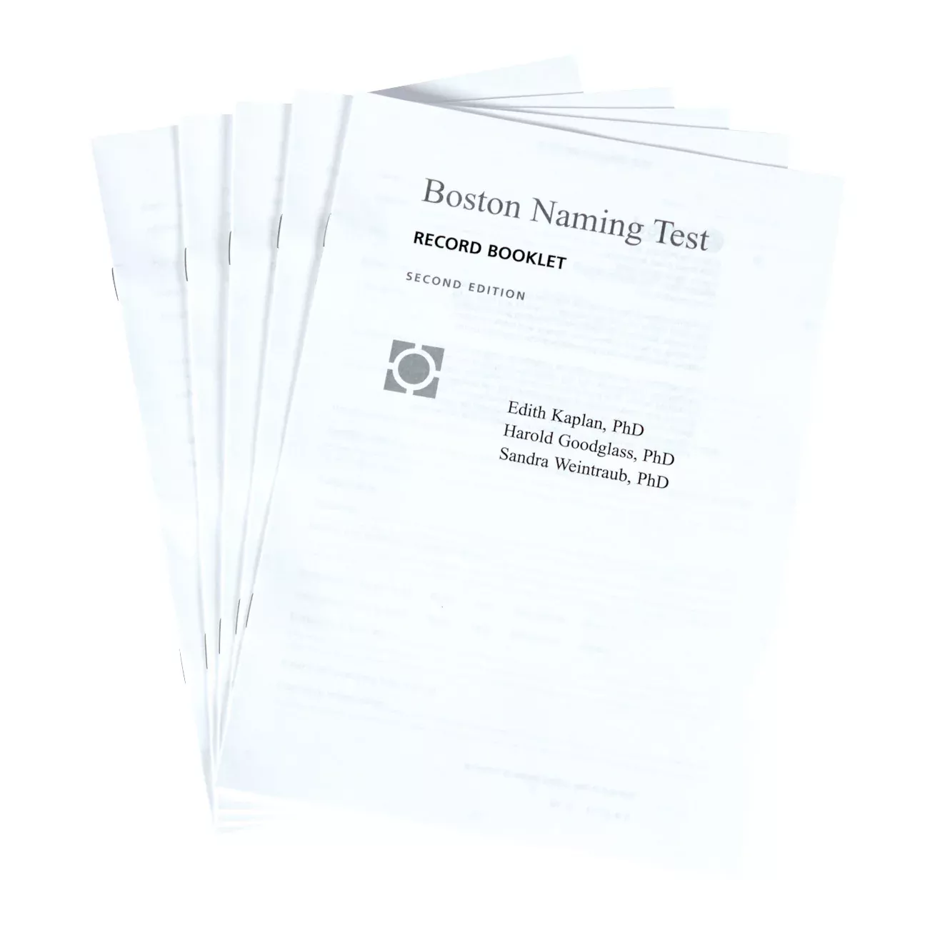 Record Booklets for Boston Naming Test, 2nd Ed. (BNT-2)