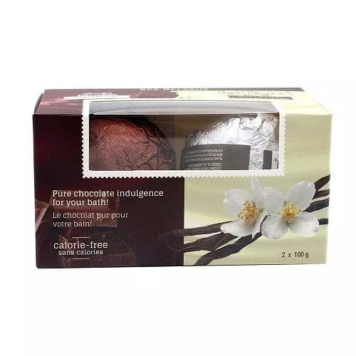 Relaxus Chocolate Bath Bombs 2 Piece Gift Set (2 x 100g)