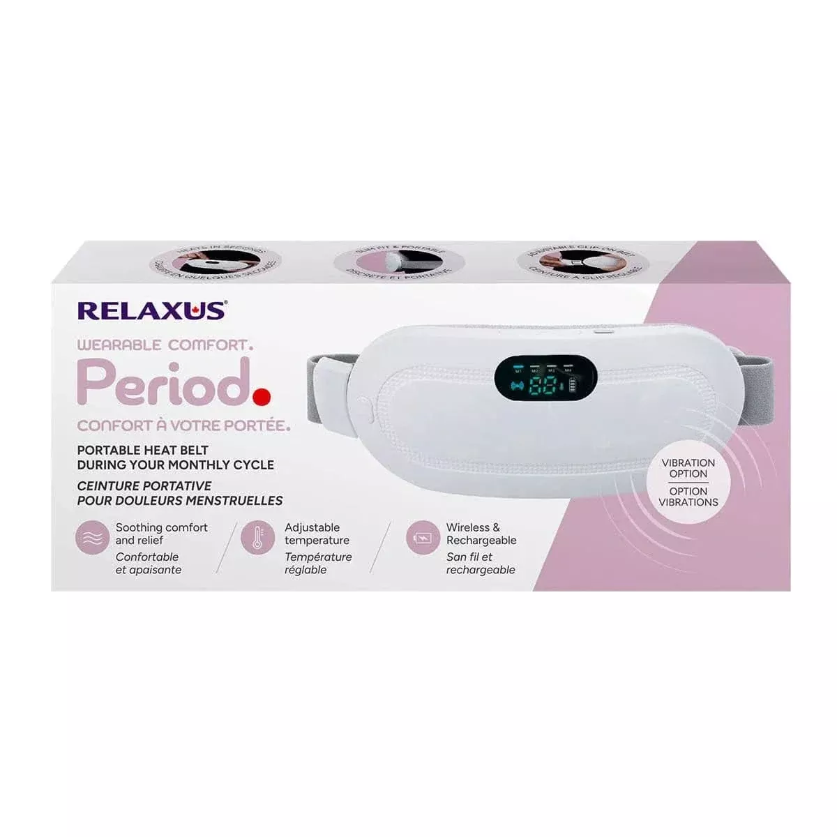 Relaxus Comfort Period Heating Pad For Cramps
