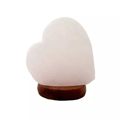 Relaxus Heart Colour-Changing Mini Himalayan Salt Lamp