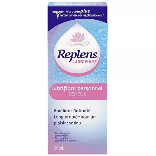Replens Lubricant Silky Smooth Personal Lubricant 80mL