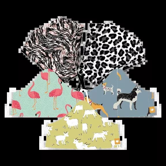 Reusable Mask Animal Designs Bundle