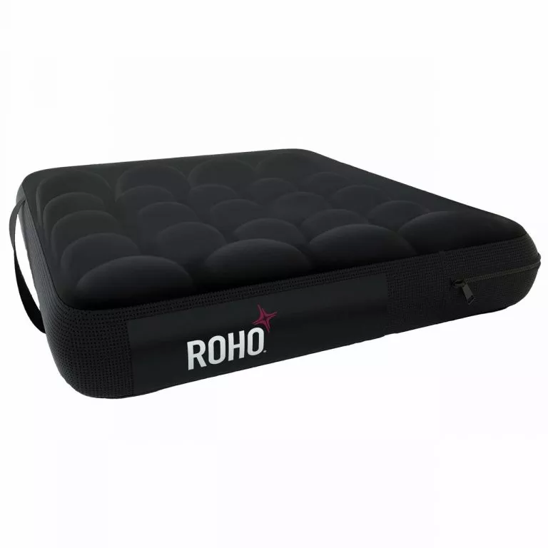 Roho Mosaic Air Cells Seat Cushion for Wheelchair, Black – 18 W x 16 L x 3 D Inch