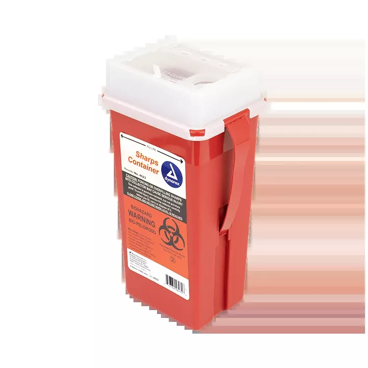 Sharps (2) Quart Needle Disposal Container