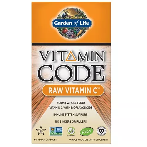 Vitamin Code Raw Vitamin C 60 Capsules by Garden of Life