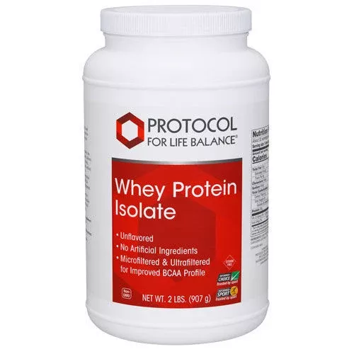 Whey Protein Isolate 2 lb. by Protocol