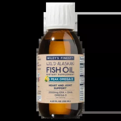 Wild Alaskan Peak Omega-3 Liquid by Wiley's Finest