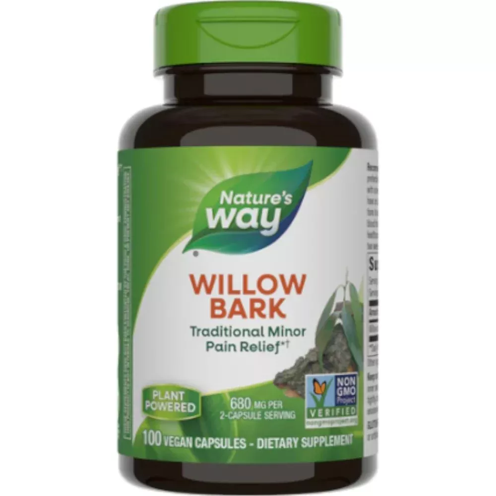 Willow Bark 800 mg 100 vcaps by Nature's Way