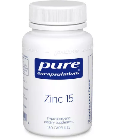 Zinc 15 180 veggie capsules