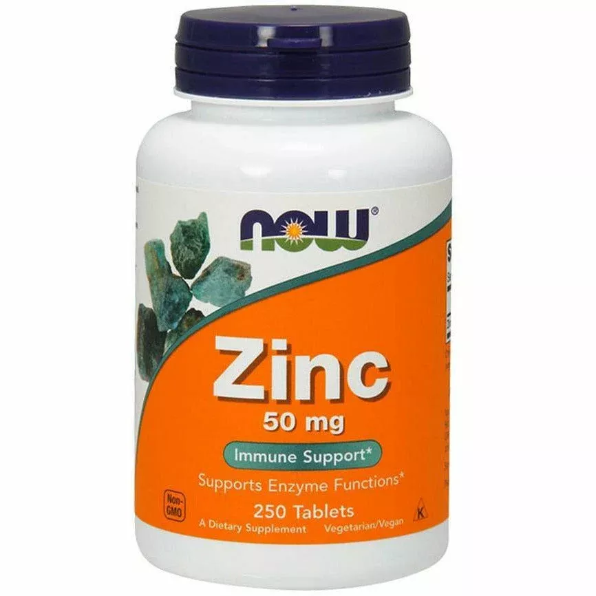 Zinc 50 mg Tablets byNOW