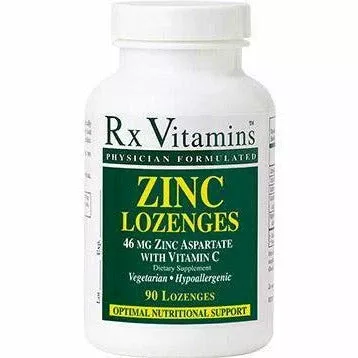 Zinc Lozenges 15 mg 90 loz by Rx Vitamins