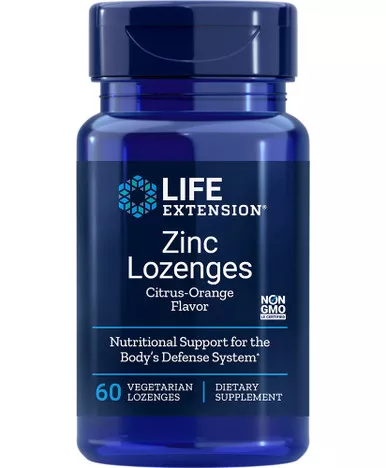 Zinc Lozenges 60 lozenges 18.75 milligrams