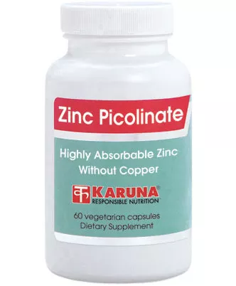Zinc Picolinate 60 capsules 25 milligrams