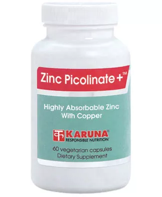 Zinc Picolinate Plus with Copper 60 capsules